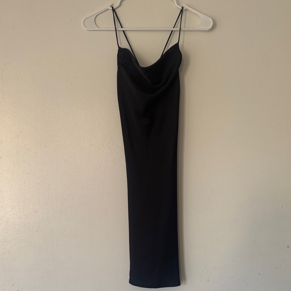 H&M Black Strapless Dress